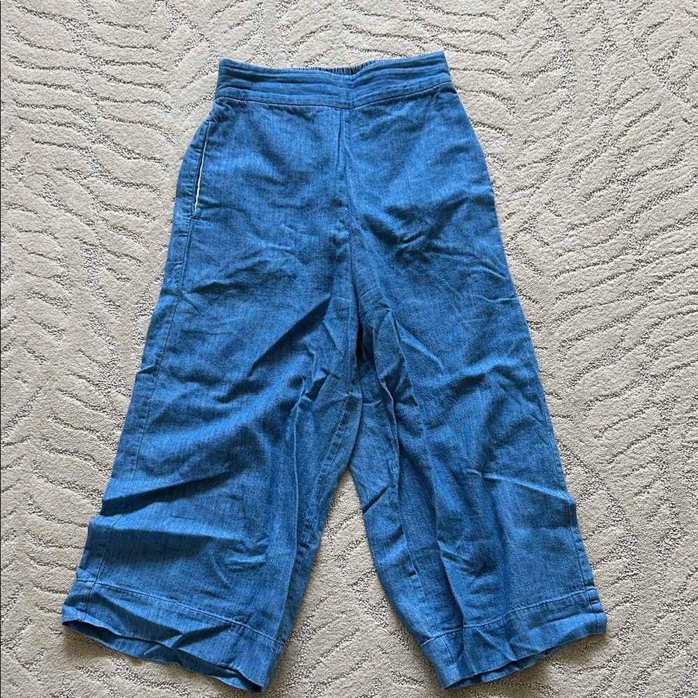 Madewell Chambray Culottes